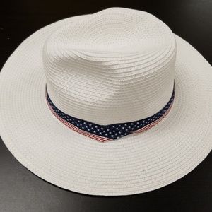 Collection 18 red white blue 4th cowboy white hat